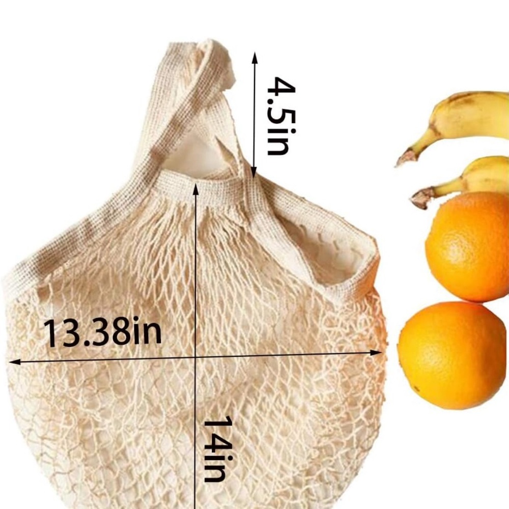 Joie Cream Mesh Market bags (2)